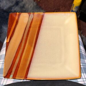 Vintage Sango Plate in Avanti Brown 4722